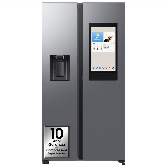 Samsung - Frigorifero Side By Side Rs90f66betef Classe E-inox Spazzolato