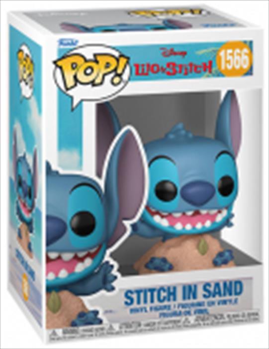 Funko - Pop Disney Stitch In Sand 1566 - 86276, N.d.