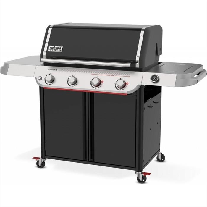 Weber - Barbecue A 4 Bruciatori Genesis E-425-nero / Alluminio