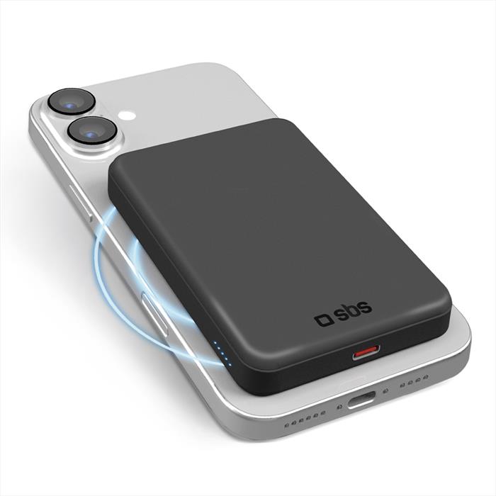 Sbs - Mag Power Bank Tebb5000qi2-nero