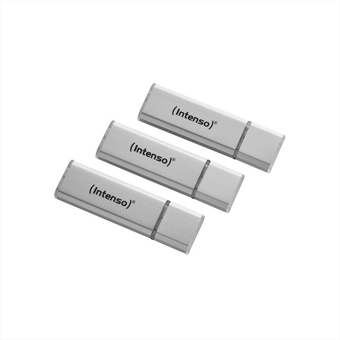 Intenso - Usb Drive 2.0 Alu Line 3x16 Gb-argento