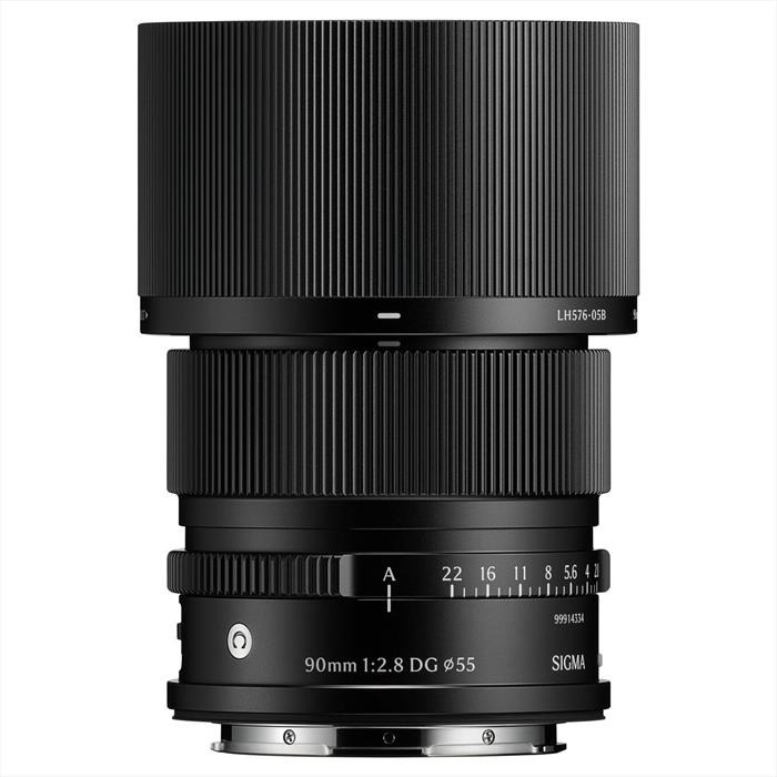Sigma - Obiettivo Fisso 90mm-f/2.8 (c) Dg Black-nero