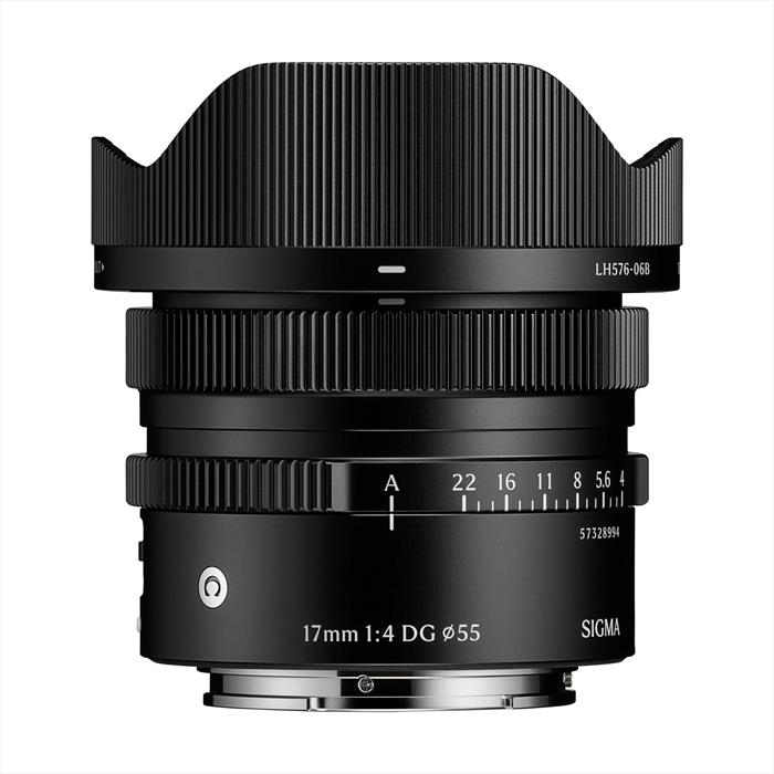 Sigma - Obiettivo Fisso 17/4 (c) Dg Black Sony E-mount-nero