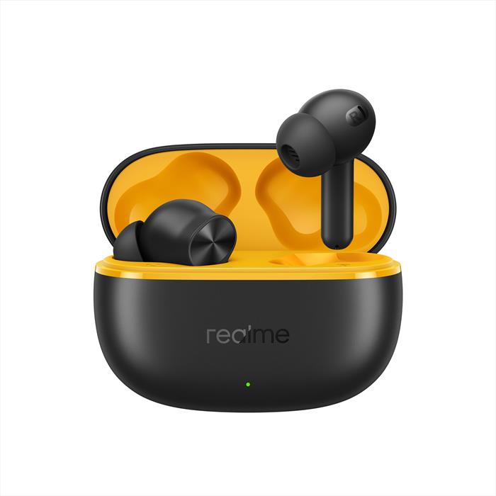 Realme - Buds T200 Lite Wireless Ear Buds-volt Black
