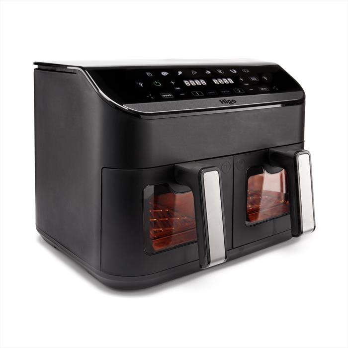 Higo - Friggitrice Ad Aria Con Doppio Cestello Fa-81