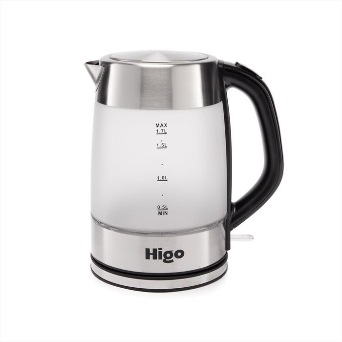 Higo - Bollitore Elettrico In Vetro Satinato Be-16