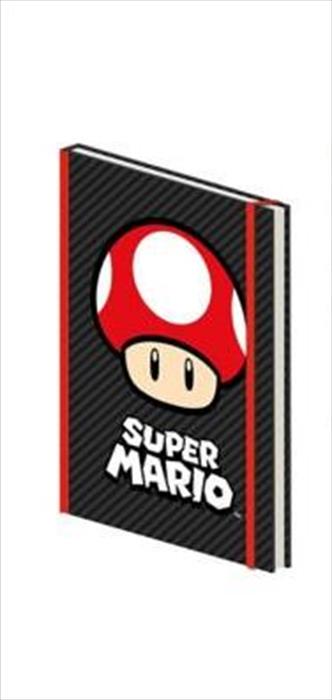 Pyramid - Super Mario - Quaderno A5 Fungo Licenza Ufficiale-multicolore