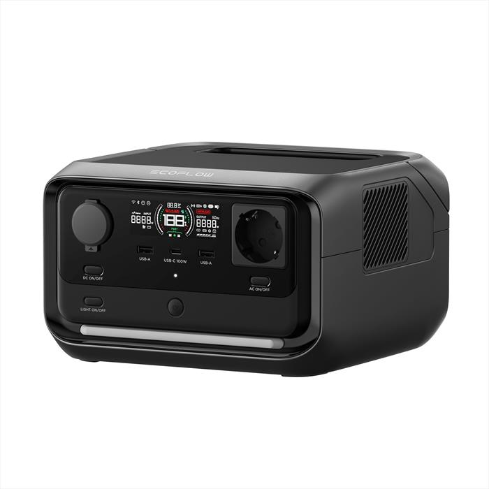 Ecoflow - Power Station River 3 Plus-nero