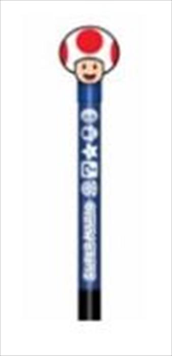 Pyramid - Super Mario - Penna Toad Con Topper Licenza Uffici-multicolore
