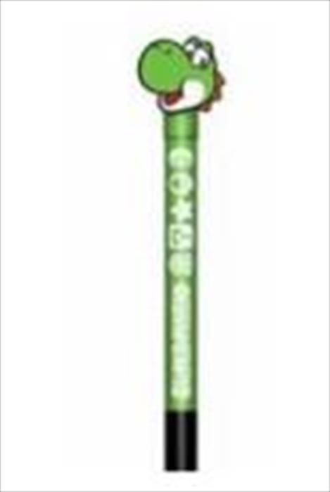 Pyramid - Super Mario - Penna Yoshi Con Topper Licenza Uffic-multicolore