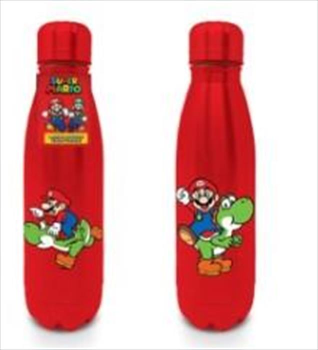 Pyramid - Super Mario - Borraccia In Metallo Mario Licenza U-rosso
