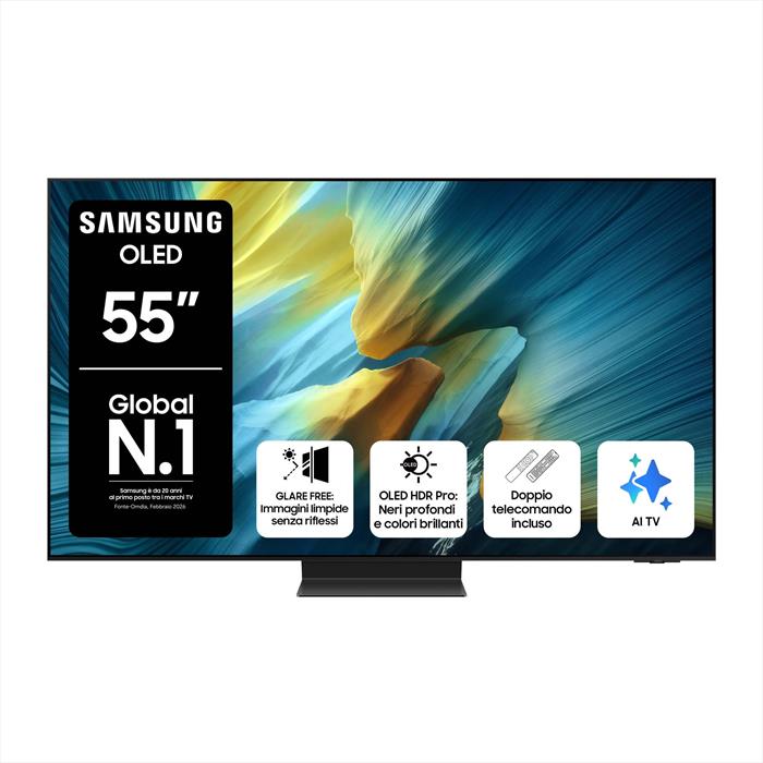 Samsung - Smart Tv Oled Uhd 4k 55" Qe55s95fatxzt-graphite Black