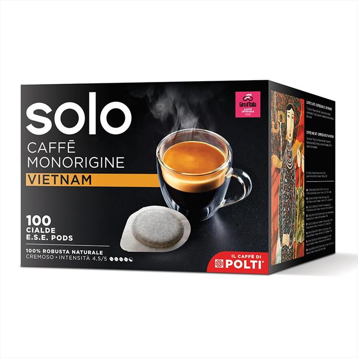 Polti - Solo Caffè Monorigine - Vietnam 100 Cialde-vietnam