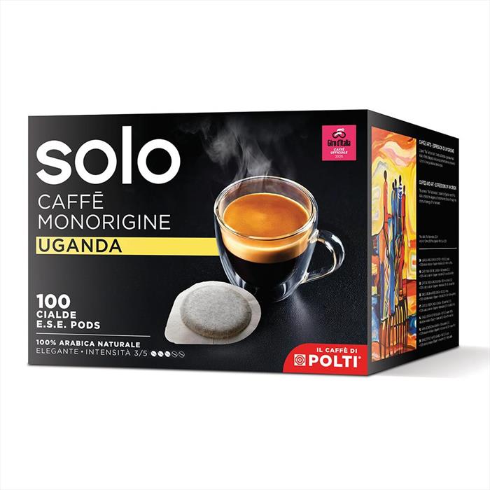 Polti - Solo Caffè Monorigine - Uganda 100 Cialde-uganda