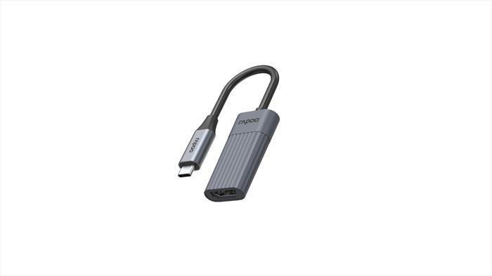 Rapoo - Uca-1014 Usb-c To Hdmi Adapter-gray