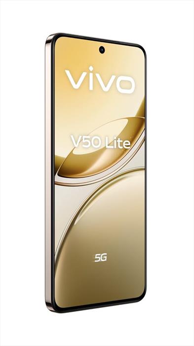 Vivo V50 Lite 5G Special Pack , 256 Gb, Gold-image