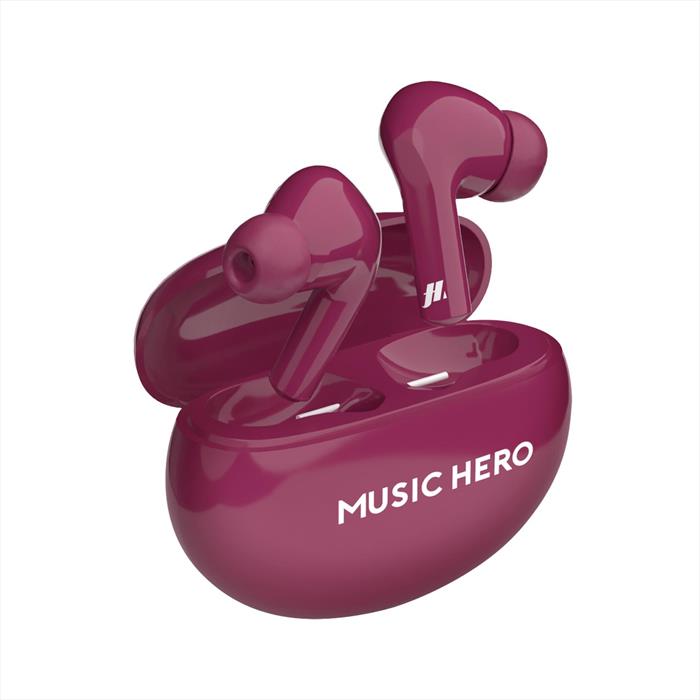 Music Hero - Auricolare Bluetooth Mhtwsbeatbtnorv-viola