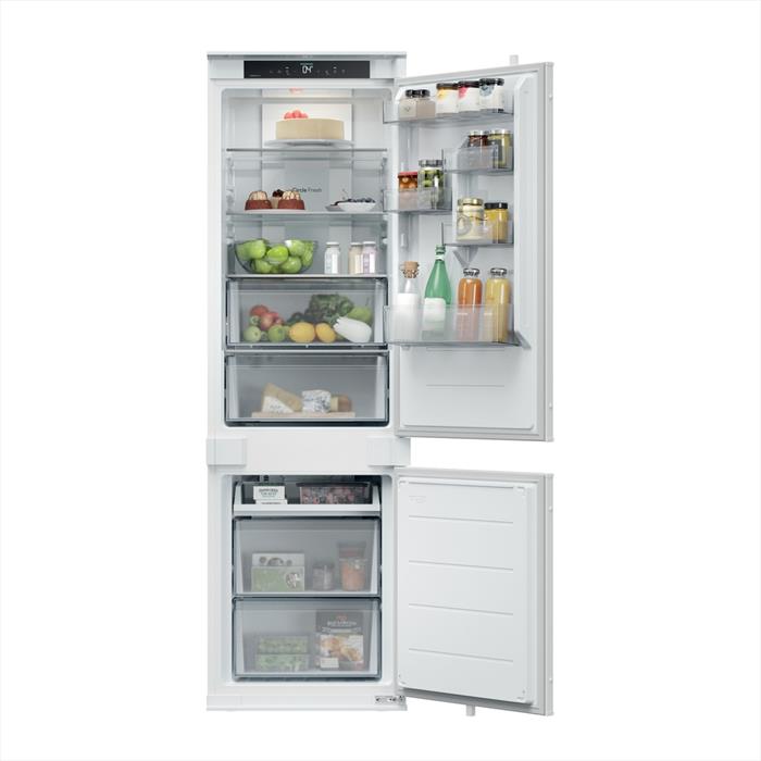 Candy CNBQT3518E Frigorifero Combinato da Incasso 251 Litri Classe E No Frost (Bianco)