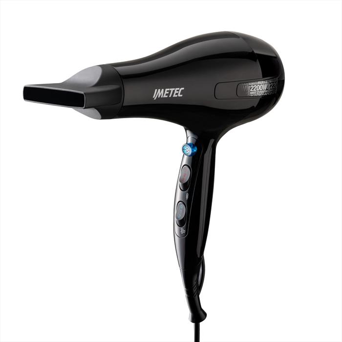 Imetec - Asciugacapelli S6 2000-nero