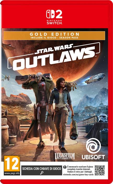 Ubisoft - Star Wars Outlaws Gold Edition (keycard) Nsw2, *