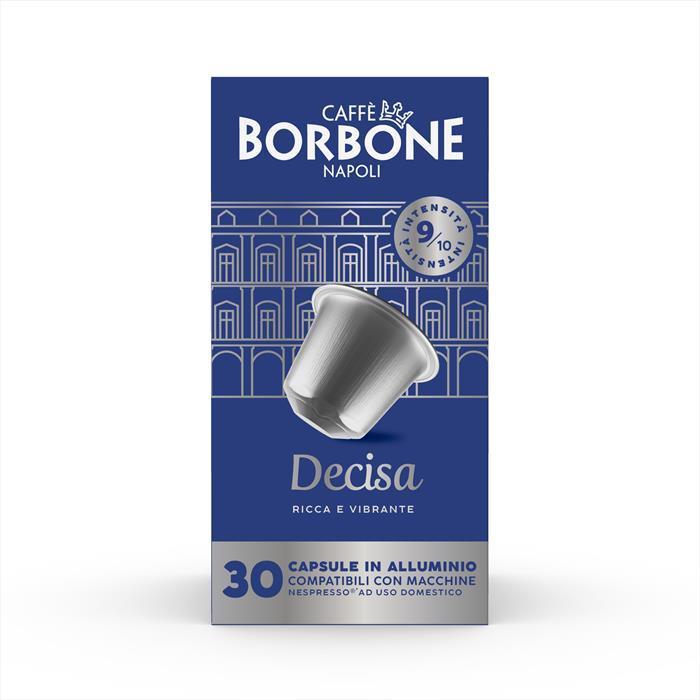 Caffe Borbone - Nespresso Alluminio Decisa 30 Pz, N.d