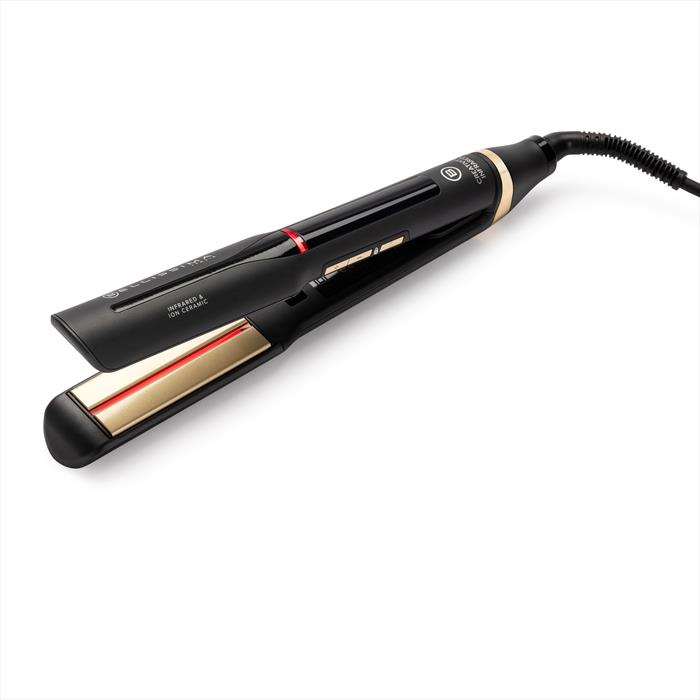 Bellissima Imetec - Piastra Con Infrarossi Creativity Infrared-matt Black Glam Gold