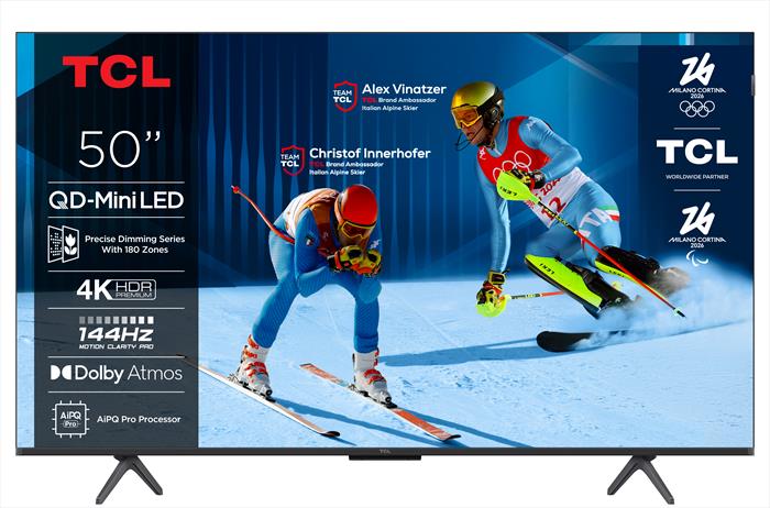 Tcl - Smart Tv Mini Led 50" 50c69k-metallico