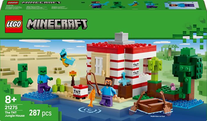 Lego - Minecraft Casa Nella Giungla Esplosiva - 21275