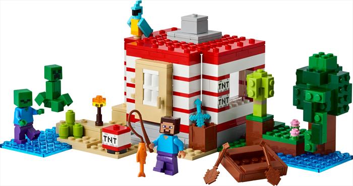 Lego Minecraft Casa Nella Giungla Esplosiva-image