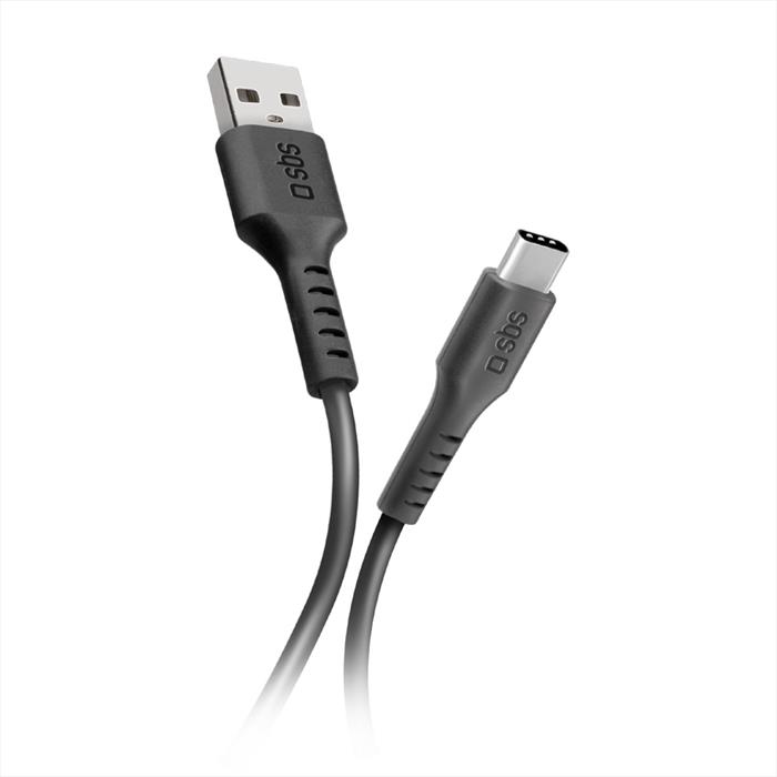 Sbs - Cavo Usb A Usb-c Da 1 Metro Nero-nero