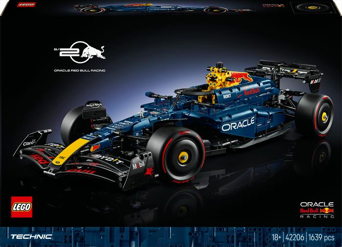 Lego - Technic Monoposto F1 Oracle Red Bull Racing 42206, ,
