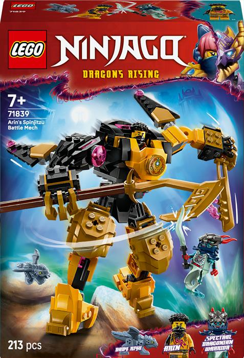 Lego - Ninjago Battle Mech Spinjitzu Di Arin 71839, ,