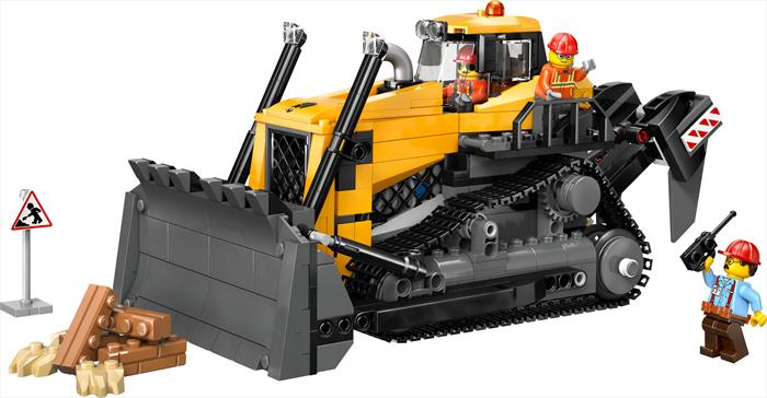 Lego City Bulldozer Giallo-image