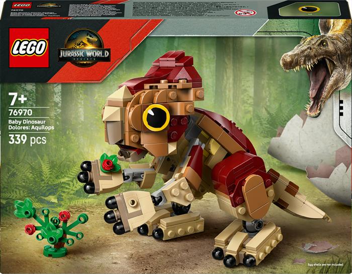 Lego - Jurassic World Dinosauro Dolores: Aquilops 76970, ,