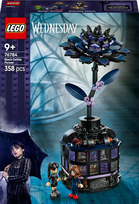 Lego - Wednesday Fiore Di Dalia Nero 76784, ,