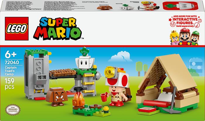 Lego - Super Mario In Campeggio Con Capitan Toad - 72040, ,