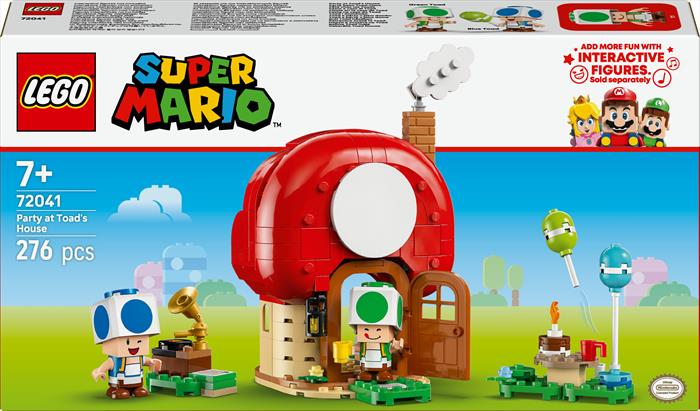 Lego - Super Mario Festa A Casa Di Toad - 72041, ,