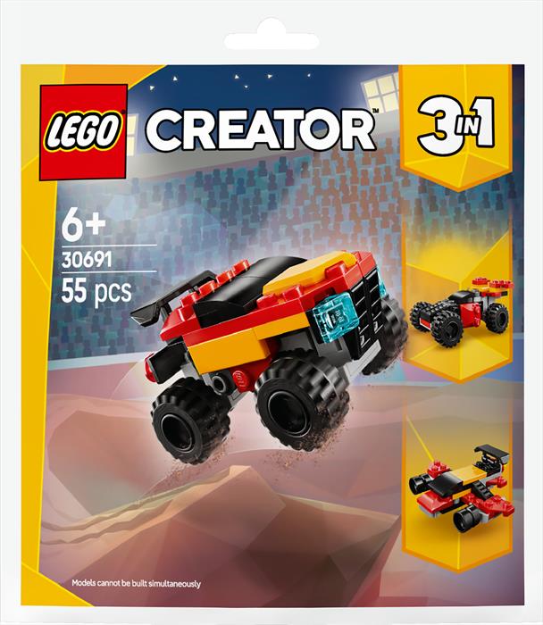 Lego - Recruitment Bags Monster Truck Convertibile 30691, ,