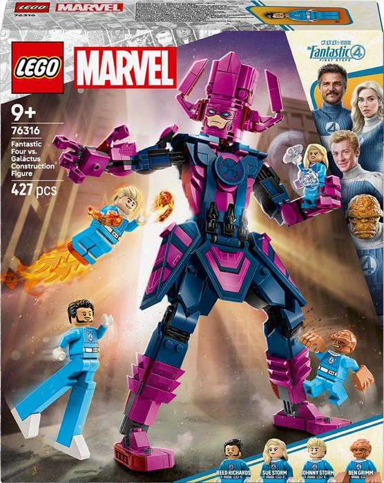Lego - Super Heroes Marvel Fantastici 4 Vs Galactus 76316, ,