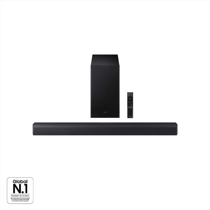 Samsung - Soundbar Hw-b450f/zf, 2.1 Canali, Wireless Dolby-titan Black