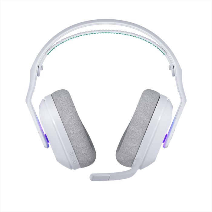 Logitech - Cuffia Microfono Gaming Wireless G522 Lightspeed-bianco