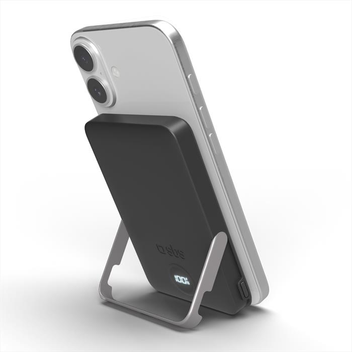 Sbs - Powerbank Tebb5000magstand-nero