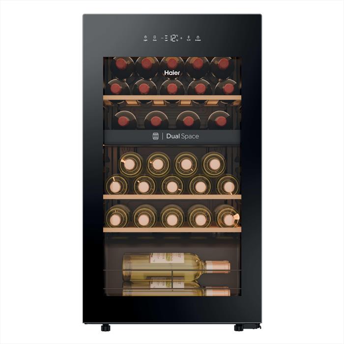 Haier - Cantinetta Hws32gdg Classe G 32 Bottiglie-nero