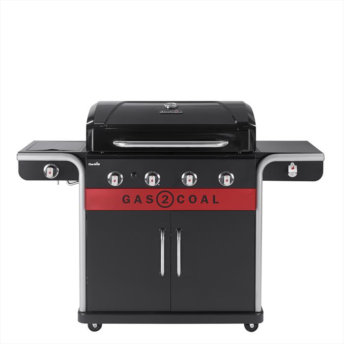 Char-broil - Barbecue Bbq Gas2coal 2.0 4b F4+1-black