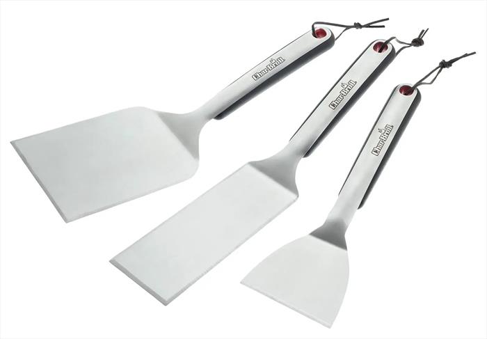 Char-broil - Starter Kit 3 Pezzi Spatole Per Plancha-silver