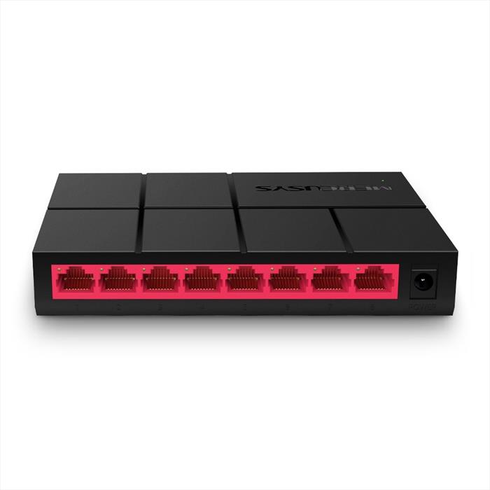 Mercusys - 8-port 10/100/1,000 Mbps Desktop Switch-nero