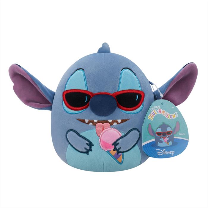 Rey Toys - Squishmallows Stitch Con Cono Gelato Cm 25 Licenza-multicolore