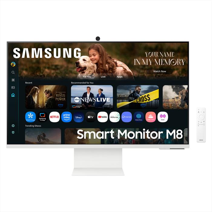 Samsung - Smart Monitor M8 - M80f Da 32" Uhd