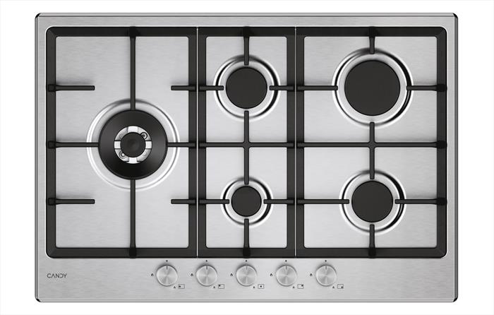 Candy - Piano Cottura Gas Chg7wl4wtx 74,5 Cm-acciaio Inox