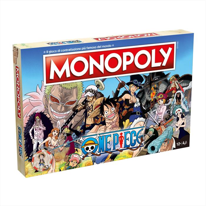 Winning Moves - Monopoly - One Piece-bianco